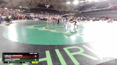 3A 106 lbs Quarterfinal - Carlos Cervantes, Hermiston vs Chance Hanson, Auburn Riverside