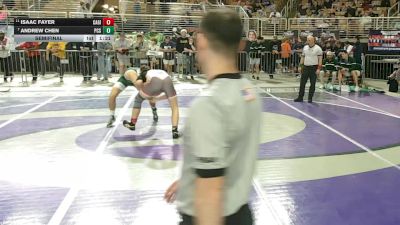 165 1A Semifinal - Isaac Fayer, Cardinal Gibbons vs Andrew Chen, Pine Crest