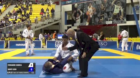 Fernando Cabrea vs Dante Leon IBJJF 2017 World Championships