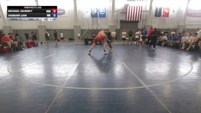 285 lbs Michael Gilinsky, Oregon vs Vanbawi Lian, Indiana Blue