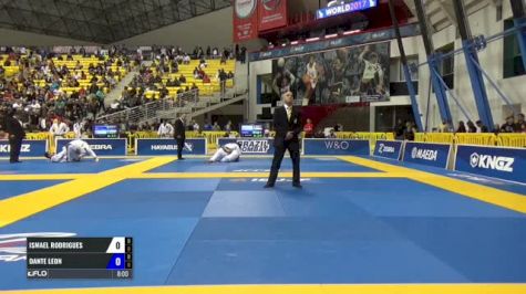 Ismael Rodrigues vs Dante Leon IBJJF 2017 World Championships