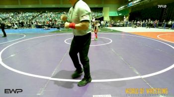 52 lbs Consi Of 8 #2 - Remington Lederer, Prescott Valley Bighorns vs Luke Rivera, Silvaback Training Center