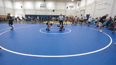 65-70 lbs 5th Place Match - Elijah Streu, The Snake Pit vs Caleb Schoch, Bay Area Dragons