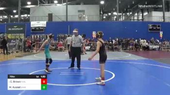 78 lbs Semifinal - Calum Brown, Purler Wrestling vs Matthew Aussel, Simmons Academy Of Wrestling