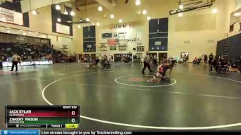 120 lbs Semifinal - Zakery Mason, Burlington vs Jack Eylar, Ellensburg