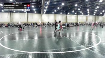 144 lbs Consi Of 8 #2 - Clint Plotner-Legg, Spartan RTC @LHP vs Jacob Torres, Wrestling University Club