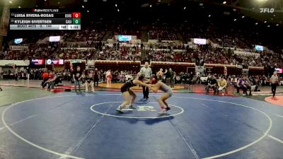 G - 145 lbs Champ. Round 1 - Kyleigh Sivertsen, Cascade Girls vs Luisa Rivera-Rosas, Billings Senior High School Girls