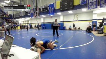 105 lbs Semifinal - Racquelle Verner, Will Rogers vs Bailey Doss, Van Buren