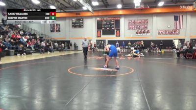 157 lbs Cons. Round 2 - Oliver Martin, Dubuque Hempstead vs Kane Williams, Cedar Rapids Washington