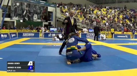 Amanda Loewen vs Nathiely De Jesus IBJJF 2017 World Championships