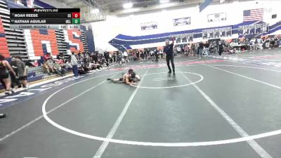 132 lbs Champ. Round 3 - Noah Reese, San Clemente vs Nathan Aguilar, Hillcrest