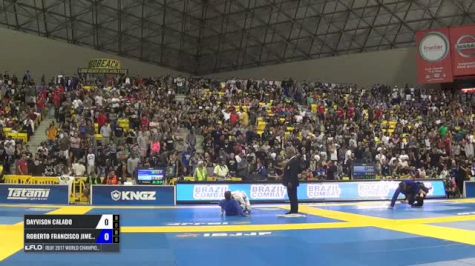 Roberto Jimenez vs Dayvison Calado IBJJF 2017 World Championships
