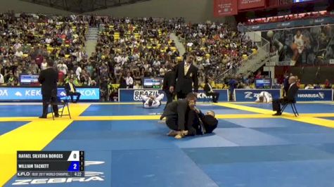 Rafael Silveira Borges vs William Tackett IBJJF 2017 World Championships