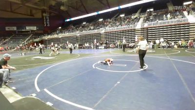 42 lbs Rr Rnd 4 - Marley Senne, Bozeman WC vs Elijah Ojeda, No Team