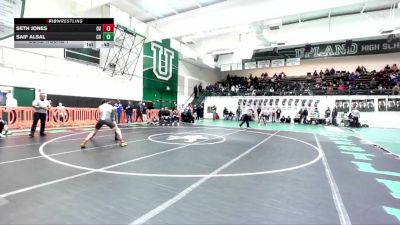 120 lbs Cons. Round 1 - Saif Alsal, Chino Hills vs Seth Jones, Orange Vista