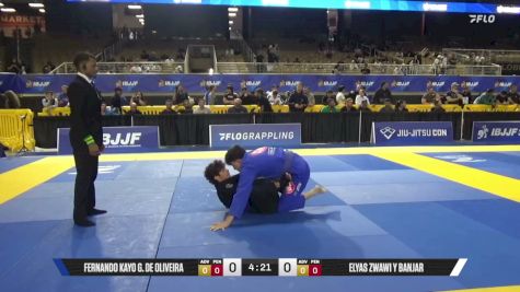 Elyas Zwawi Y Banjar vs Fernando Kayo G. De Oliveira 2026 Pan Jiu Jitsu IBJJF Championship
