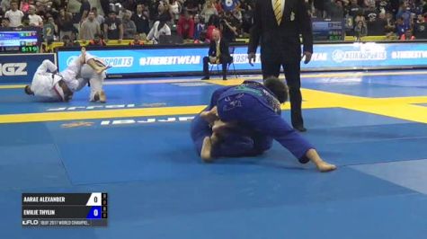 Aarae Alexander vs Emilie Thylin IBJJF 2017 World Championships