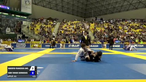 Roberto Francisco Jimenez vs Igor Tanabe Guimaraes IBJJF 2017 World Championships