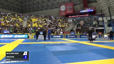 Ary De Melo Farias vs Paulo Filho IBJJF 2017 World Championships