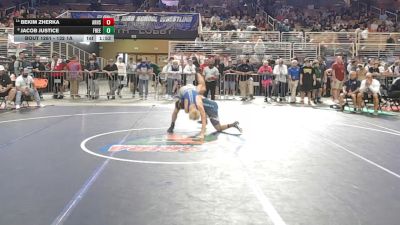 132 1A Quarterfinal - Bekim Zherka, Aubrey Rogers vs Jacob Justice, Freeport