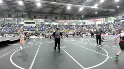 80 lbs Round Of 32 - Cash Fitch, Roosevelt Mustangs vs Jaxson Moralez, Jefferson Saints
