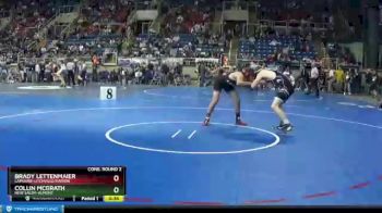 195 lbs Cons. Round 2 - Collin McGrath, New Salem-Almont vs Brady Lettenmaier, LaMoure-Litchville/Marion