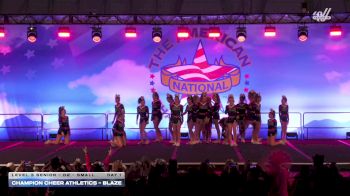 Champion Cheer Athletics - BLAZE [2025 L3 Senior - D2 - Small Day 1] 2025 The American Northwest Portland Nationals