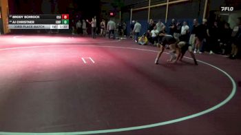 165 lbs 23rd Place Match - AJ Christner, Eddyville-Blakesburg-Fremont vs Brody Schrock, Clear Creek-Amana