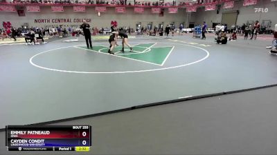 131 A Champ. Round 2 - Cayden Condit, Lindenwood University vs Emmily Patneaud, Iowa