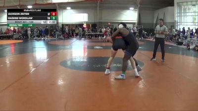 149 lbs Cons. Round 1 - Hashim Wordlaw, Thomas More vs Jackson Zeiter, Unattached