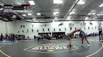 157 lbs Semifinal - Lane Button, Central Michigan vs Adam Polk, Unattached