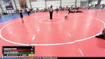 64 lbs Rd# 9- 2:15pm Saturday Final Pool - Grayden Paris, PA Gold vs Rylan Sandoval, Oklahoma Outlaws Red