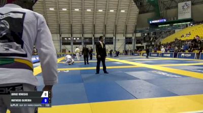 Jorge Venegas vs Matheus Oliveira IBJJF 2017 World Championships