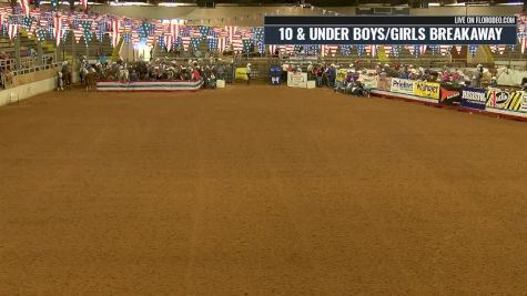 10 & Under Breakaway Round 1- 2017 Barry Burk Jr Roping Roundup
