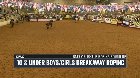 10 & Under Breakaway Round 2- 2017 Barry Burk's Jr Roping Roundup