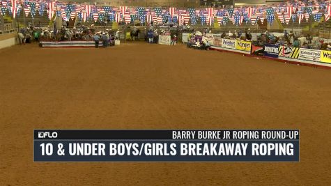10 & Under Breakaway Round 3- 2017 Barry Burk Jr Roping Roundup