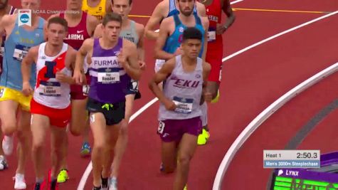 Men's 3k Steeplechase, Heat 1