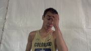 Ben Saarel after pushing the pace in the 1500 prelims