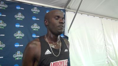Edwin Kibichiy after coasting to the steeple final