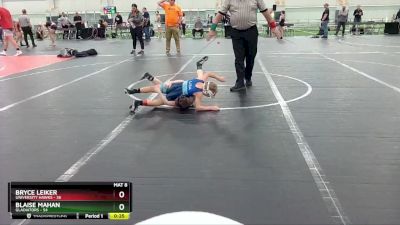 52 lbs Round 3 - Blaise Mahan, Gladiators vs Bryce Leiker, University Hawks