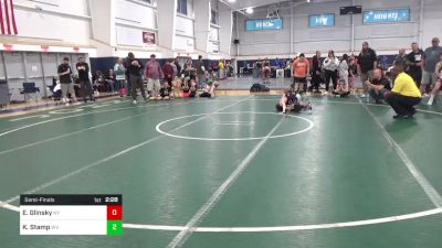 75-M lbs Semifinal - Edward Glinsky, NY vs Knox Stamp, WV