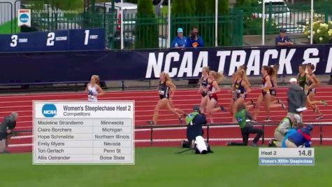 Women's 3k Steeplechase, Heat 2