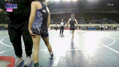 94 lbs Quarterfinal - Hannah Stephenson, Cleveland Public Schools vs Riane Robinette, Little Axe Women's Wrestling