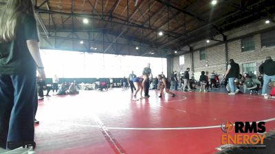 150 lbs Rr Rnd 3 - Skye Wynn, Oklahoma Supergirls vs Ripley Harris, Team Tulsa Girls NDT