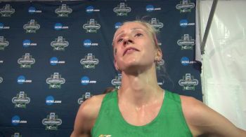 Anna Rohrer ran tough while competing with a herniated disc