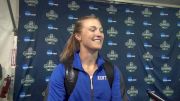 Olivia Gruver after winning the NCAA pole vault title