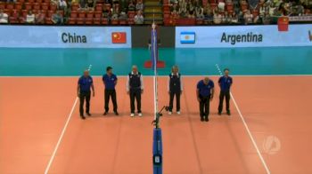 2017 Montreux Volley Masters - Argentina vs China
