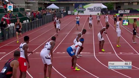 Men's 4x400m Relay, Final - A&M wins, Florida clinches team title