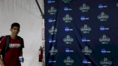 Grant Fisher was in control the entire 5K, even if it didn't look that way