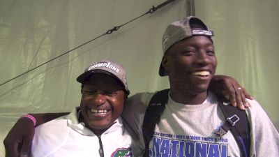 Florida's Mike and Grant Holloway recap the Gators' team win, reveal family connection